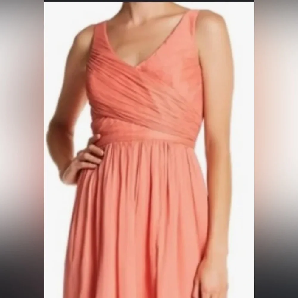 J. Crew 100%‎ Silk above the knee sleeveless textured formal dress Sz 00